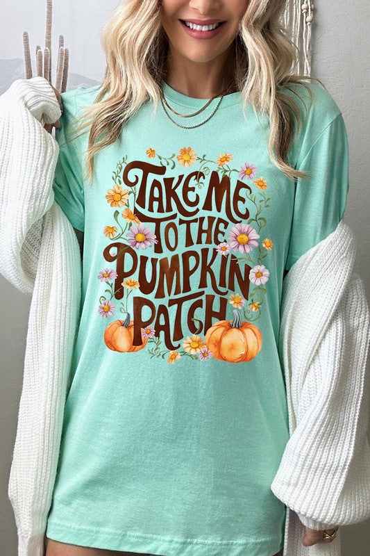 Pumpkin patch graphic tee for all