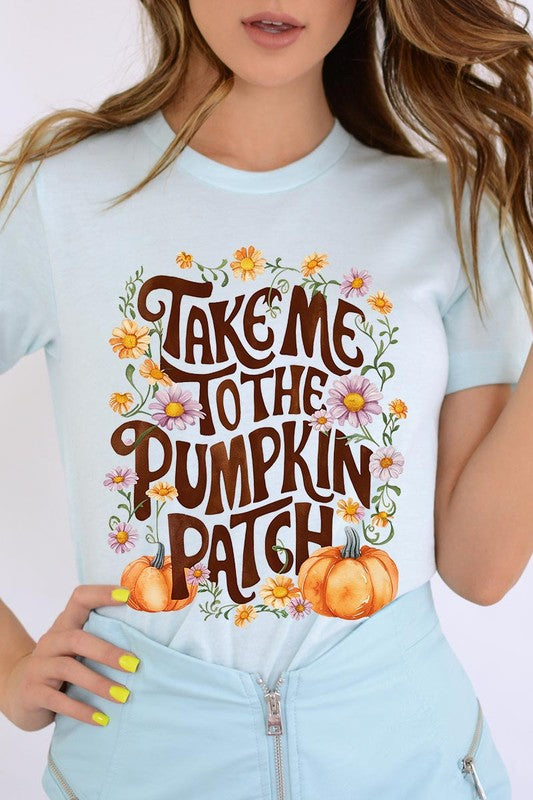 Pumpkin patch adventure graphic tee