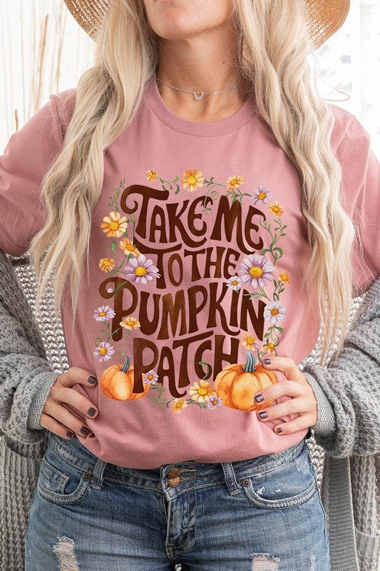 Pumpkin patch adventure graphic tee