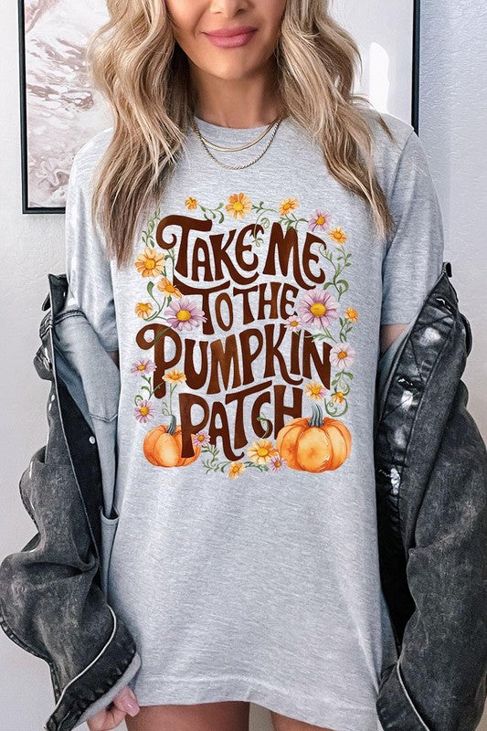 Pumpkin patch adventure graphic tee