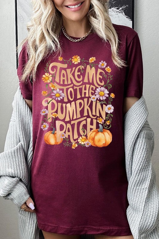 Pumpkin patch adventure graphic tee