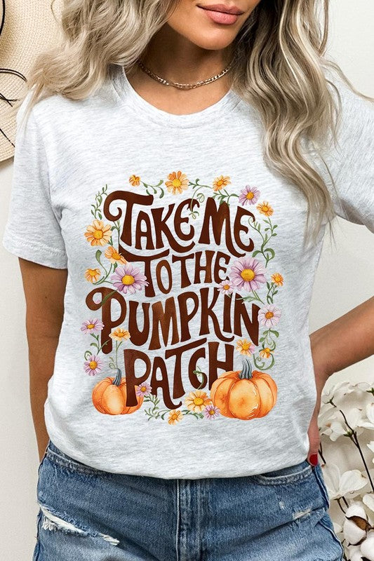 Pumpkin patch graphic tee for all