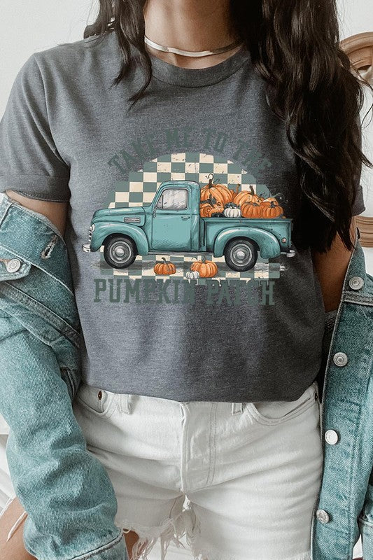 Pumpkin patch adventure graphic tee