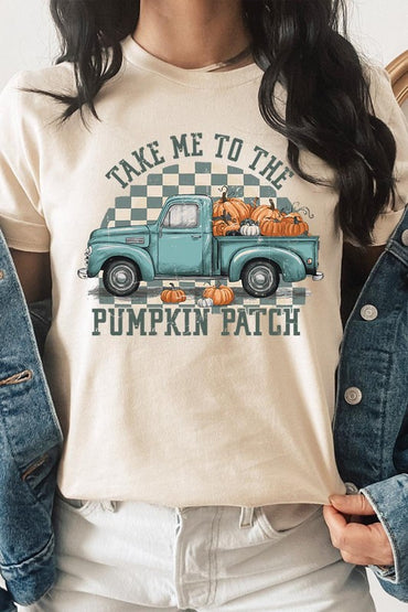 Pumpkin patch adventure graphic tee