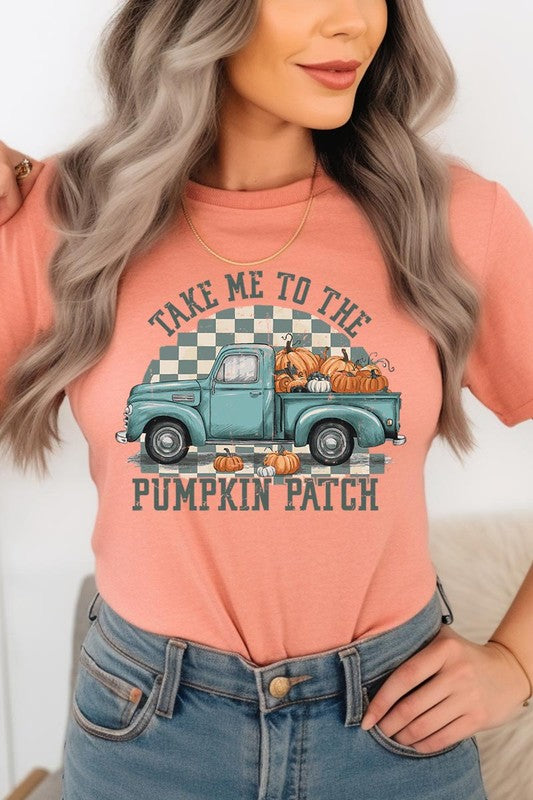 Pumpkin patch adventure graphic tee