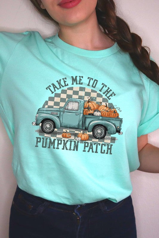 Pumpkin patch adventure graphic tee