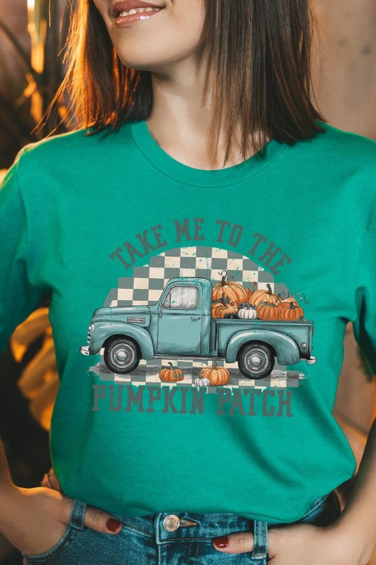 Pumpkin patch adventure graphic tee