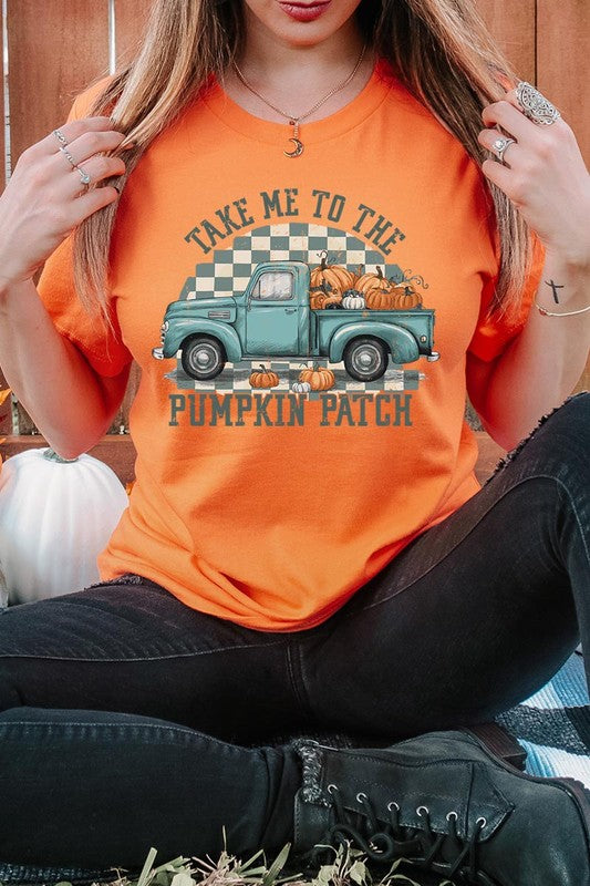 Pumpkin patch graphic tee