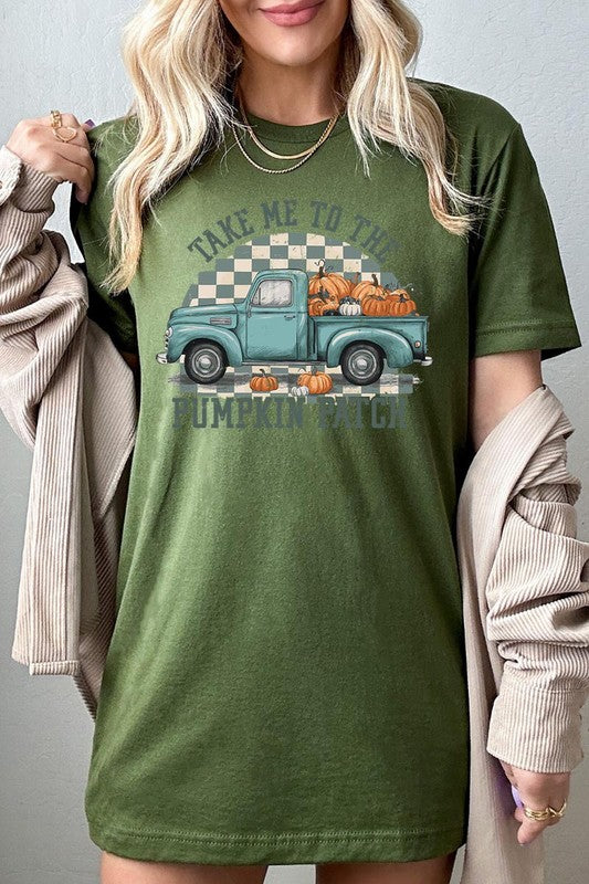 Pumpkin patch adventure graphic tee