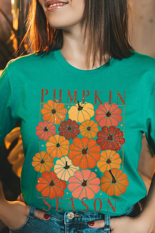 Boho Pumpkin Tee - Unisex Cotton