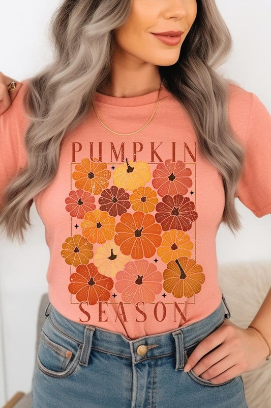 Boho Pumpkin Tee - Unisex Cotton