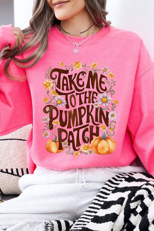 Pumpkin Patch Fleece Sweatshirt