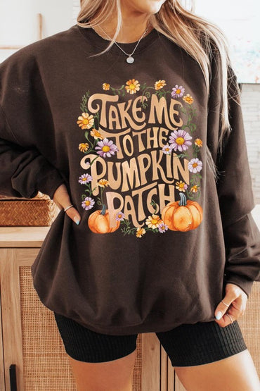 Pumpkin Patch Adventure Fleece Sweatshirts