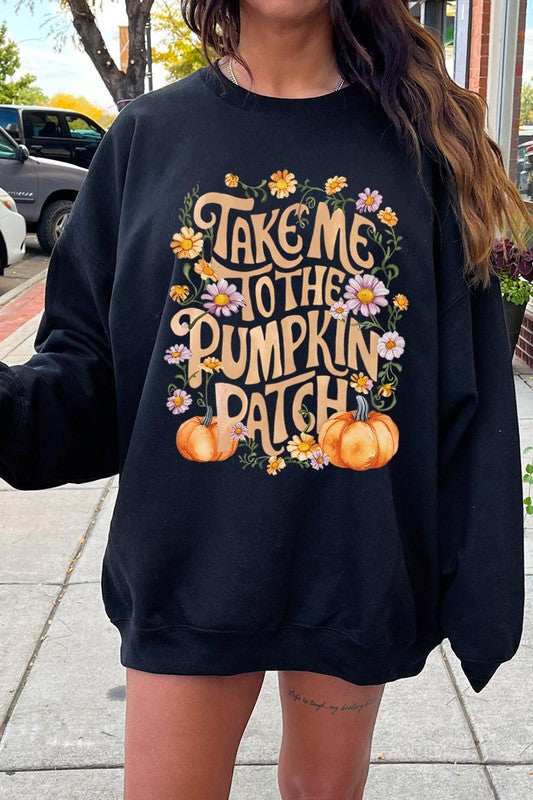 Pumpkin Patch Adventure Fleece Sweatshirts