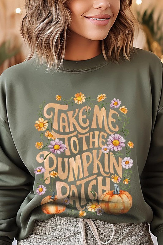 Pumpkin Patch Adventure Fleece Sweatshirts