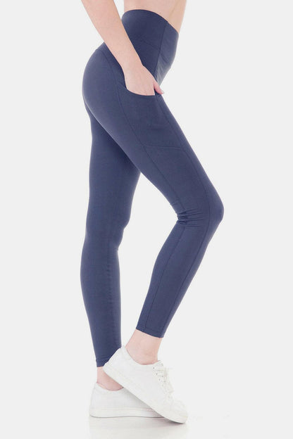 Leggings Depot High Waist Wide Waistband Leggings.