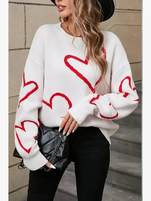 Heart sweater Miss Sparkling