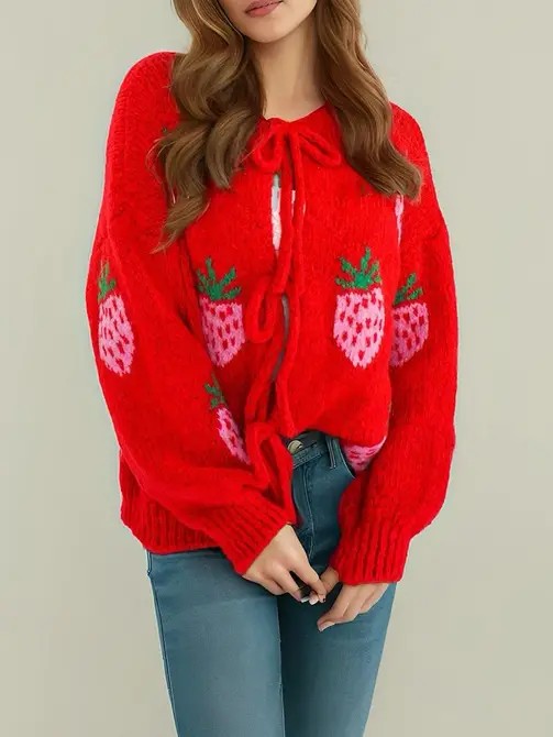Strawberry Cardigan Miss Sparkling