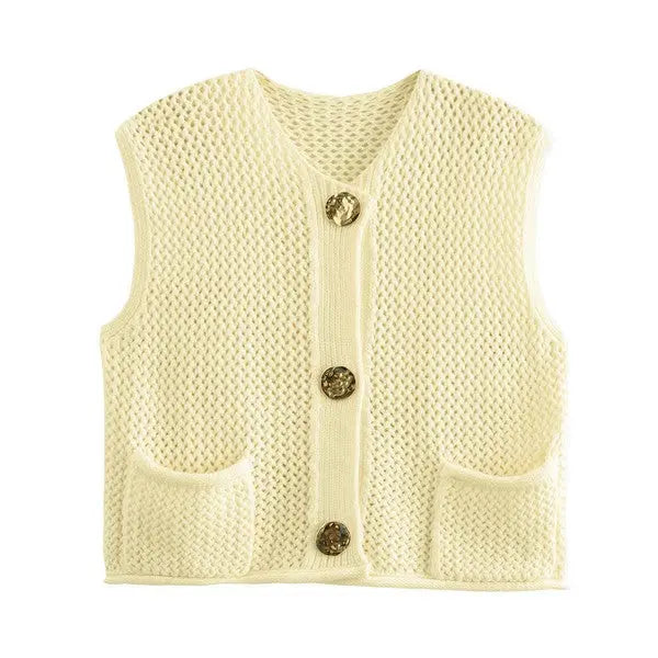 Knit sweater vest Miss Sparkling