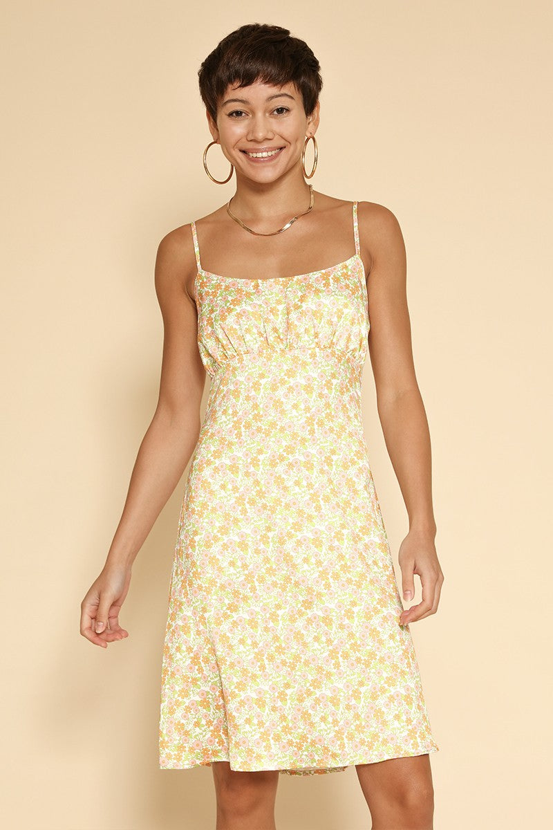 Floral midi dress Miss Sparkling