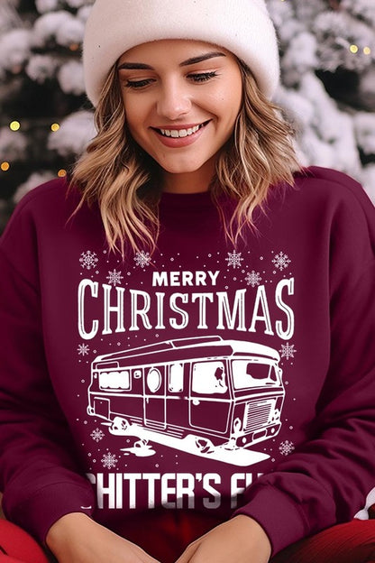 Merry Christmas Shitter's Full Graphic Sweatshirts