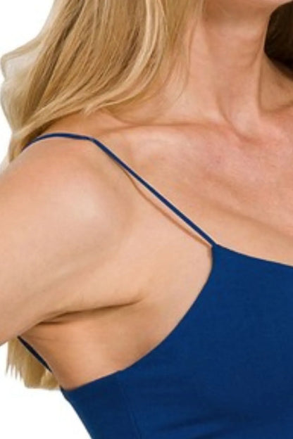 Zenana Basic Slim Fit Spaghetti Strap Cami - Love Salve 