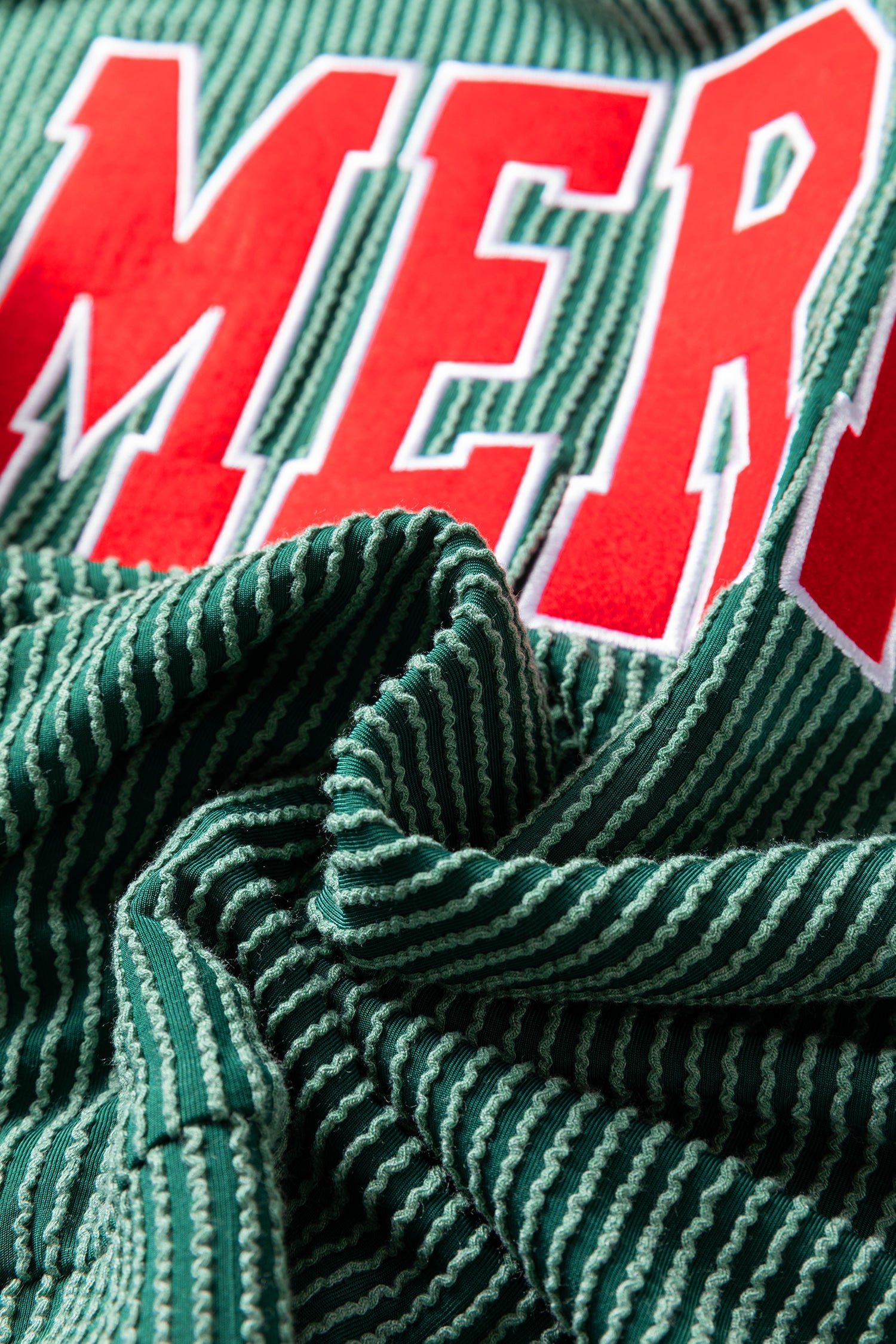 Dark Green Merry Corded Long Sleeve Top and Pockets Pants Set Dear-Lover Dropshipping