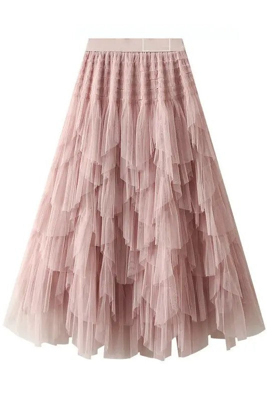Tutu layered Midi Skirt Miss Sparkling