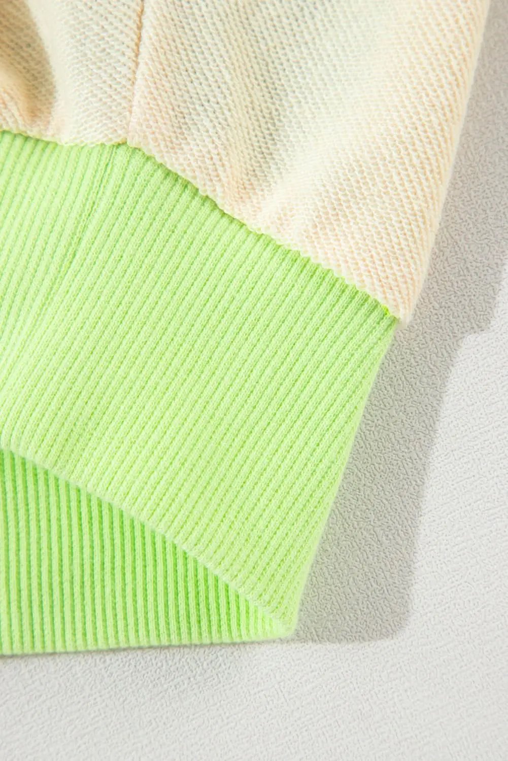 Rose red plus size colorblock sweatshirt - Love Salve 