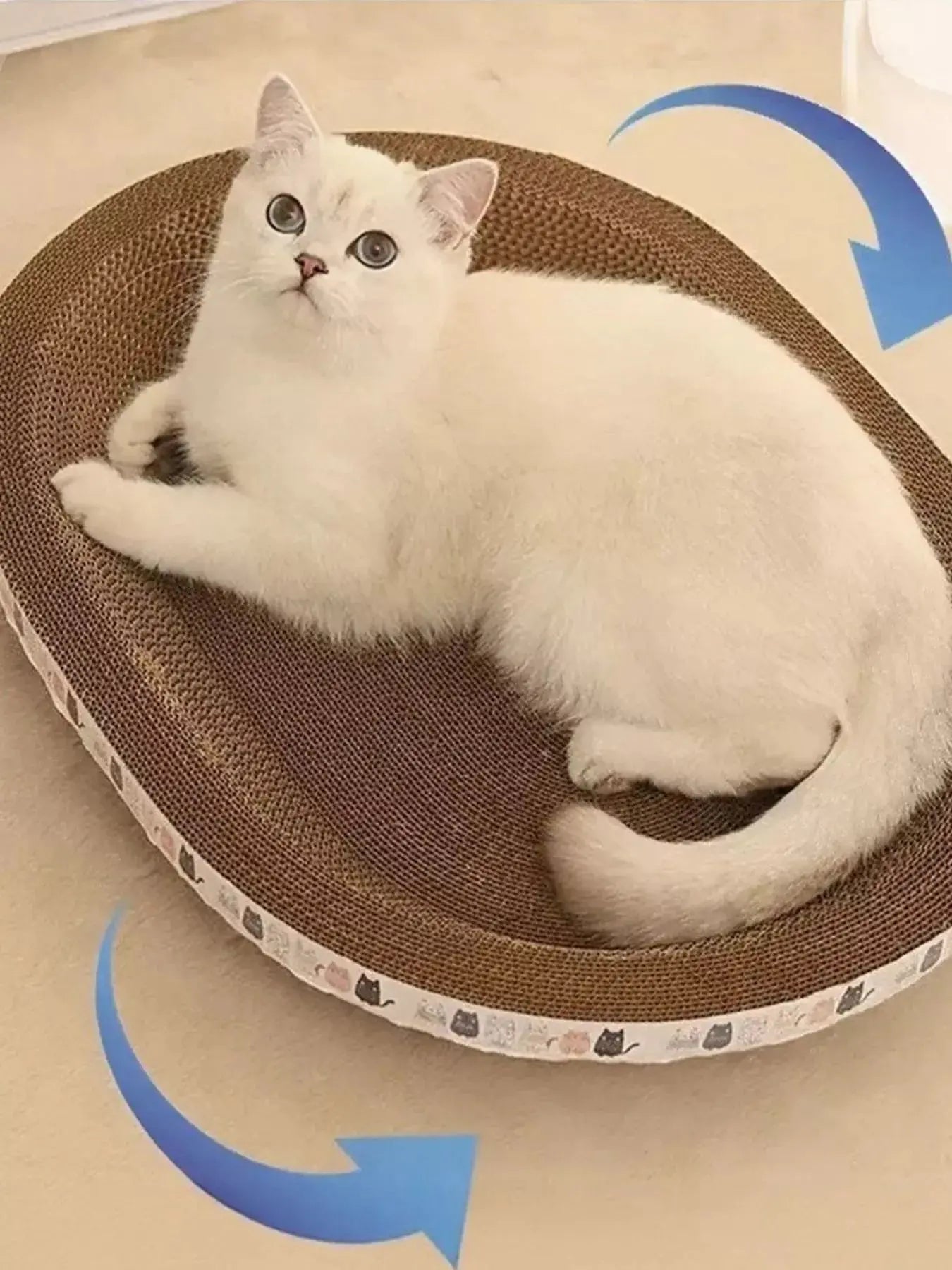 Wear-Resistant Cat Scratching Lounge Bed Simply Love