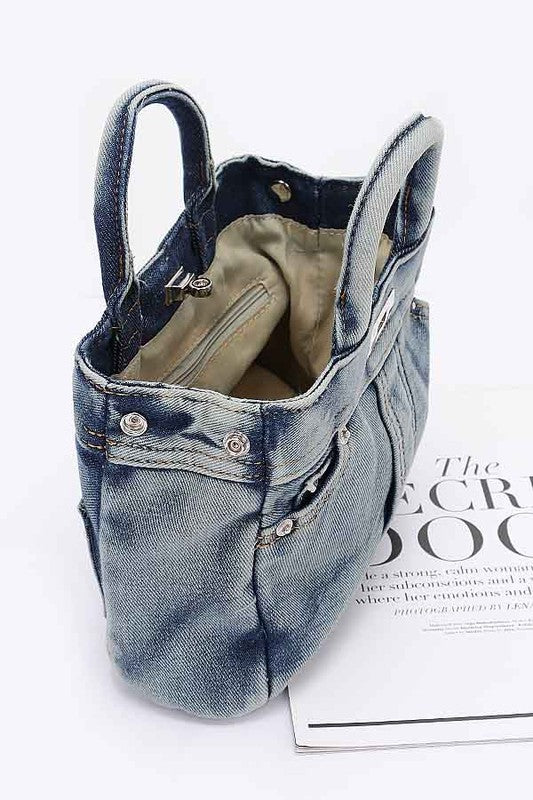 The Denim Dream Convertible Bag Coco’s Tee Boutique