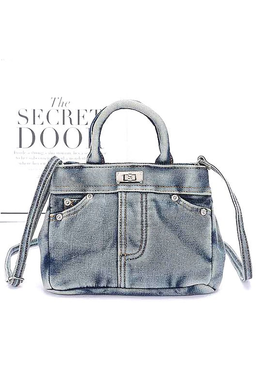 The Denim Dream Convertible Bag Coco’s Tee Boutique