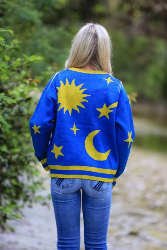 Celestial knit cardigan Miss Sparkling