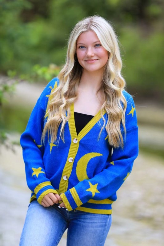 Celestial knit cardigan Miss Sparkling