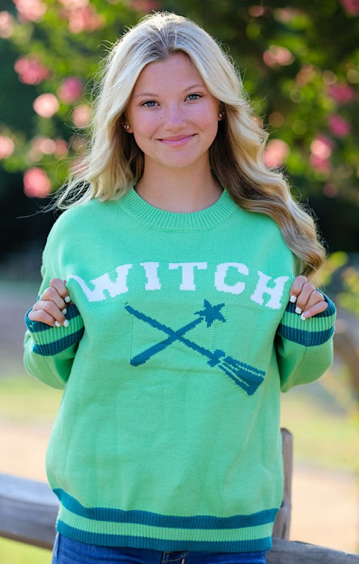 Witch knit sweater Miss Sparkling