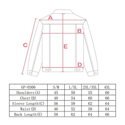 Pearls Rhinestone Medium Denim Jacket PG