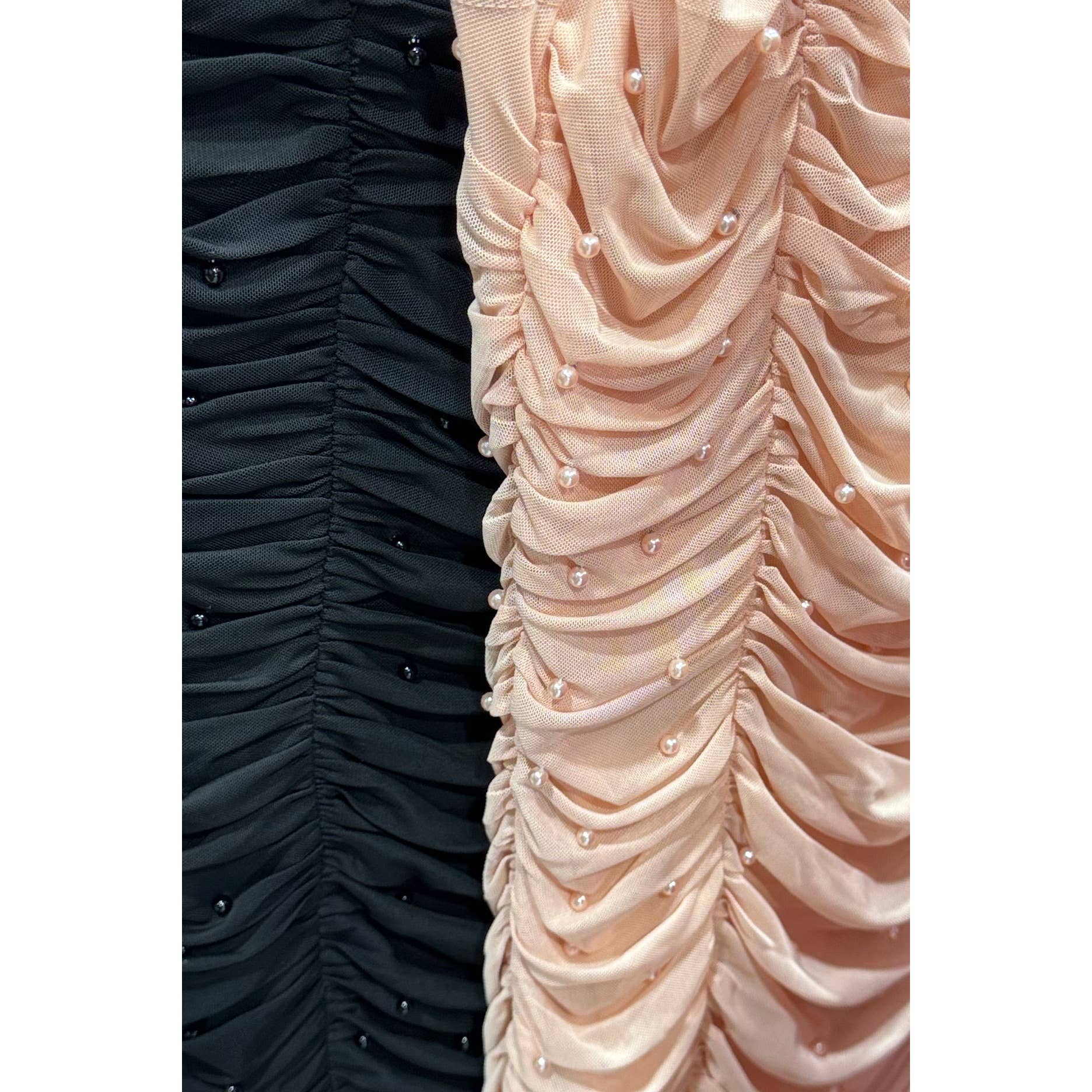 Pearlfection in Blush Plus Size Bodycon Mini Dress Coco’s Tee Boutique