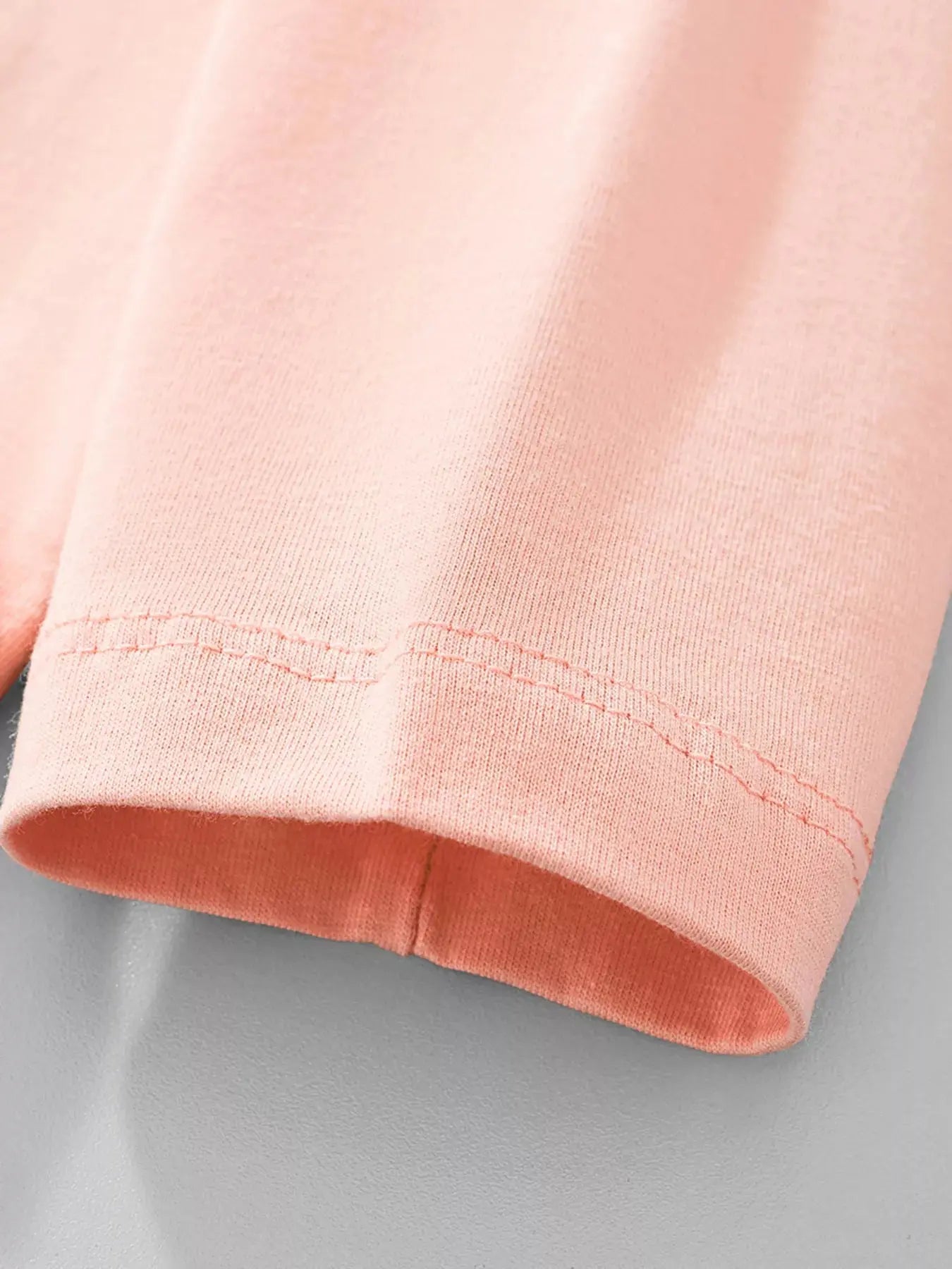 Kids Pink Long Sleeve T Shirt With Cute Dog Graphic Simply Love