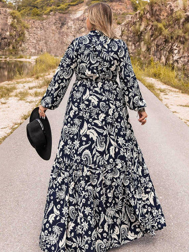 Plus Size Long Sleeve Maxi DressExperience Effortless Style and Comfort with our Plus Size Long Sleeve Maxi Dress
 Indulge in the perfect blend of elegance and ease with our Plus Size Long Sleeve MLove Salve Size Long Sleeve Maxi Dressplus