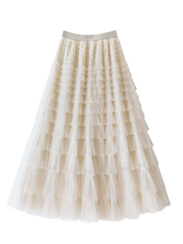 Ruffled Maxi Skirt Miss Sparkling
