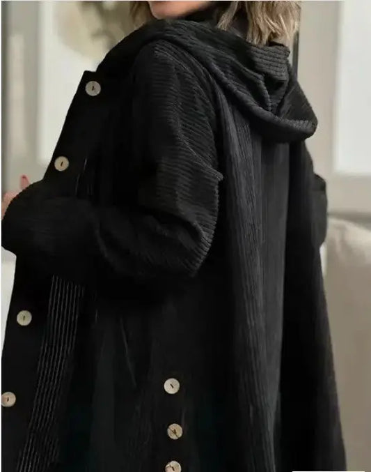 Corduroy Hooded Jacket Miss Sparkling