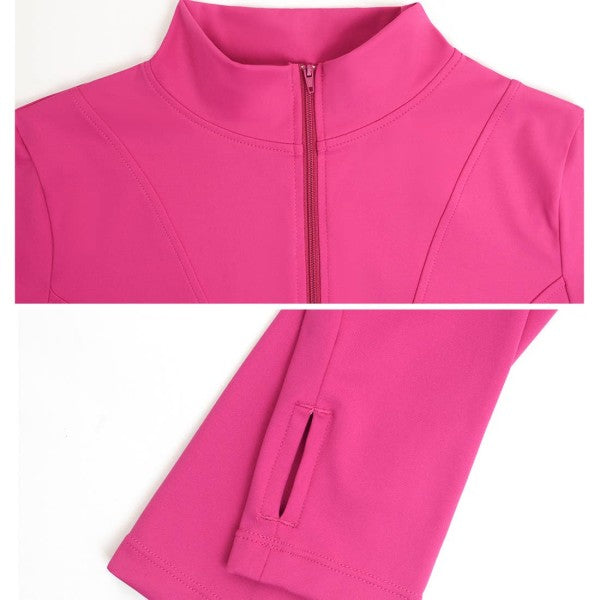 Well-in Vogue Ignite Zip Track Jacket Coco’s Tee Boutique