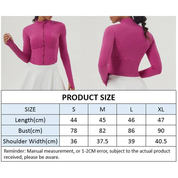 Well-in Vogue Ignite Zip Track Jacket Coco’s Tee Boutique