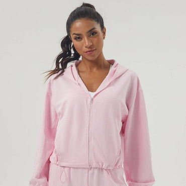 Well-in Vogue FlexEdge Zipper-Hem Hoodie