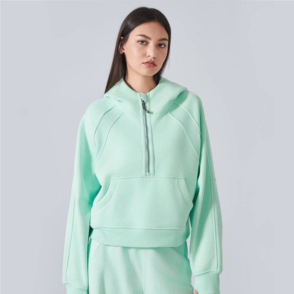 Well-in Vogue CozyForm Half-Zip Hoodie Coco’s Tee Boutique
