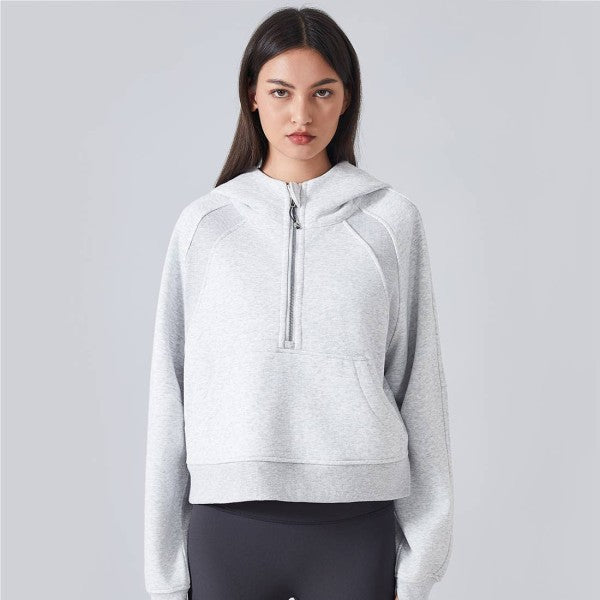 Well-in Vogue CozyForm Half-Zip Hoodie Coco’s Tee Boutique