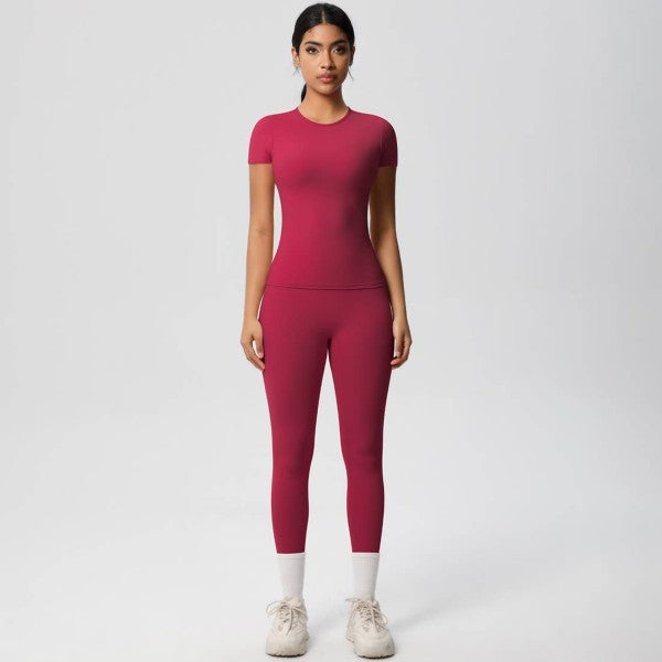 Well-in Vogue CoreSculpt Short Sleeve Set Coco’s Tee Boutique