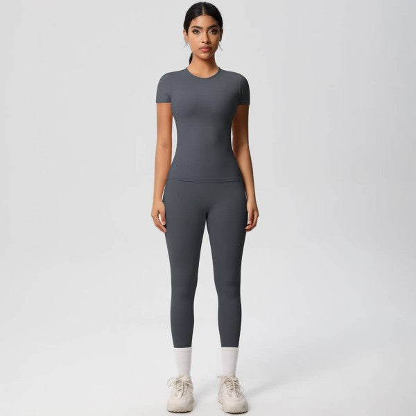 Well-in Vogue CoreSculpt Short Sleeve Set Coco’s Tee Boutique