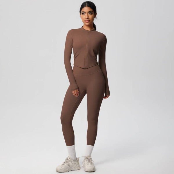 Well-in Vogue Velocity Zip Jacket Set Coco’s Tee Boutique