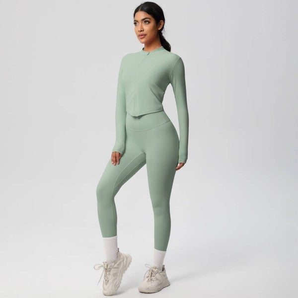 Well-in Vogue Velocity Zip Jacket Set Coco’s Tee Boutique